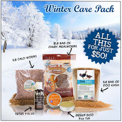 Chubby Mealworms Winter Care Kits