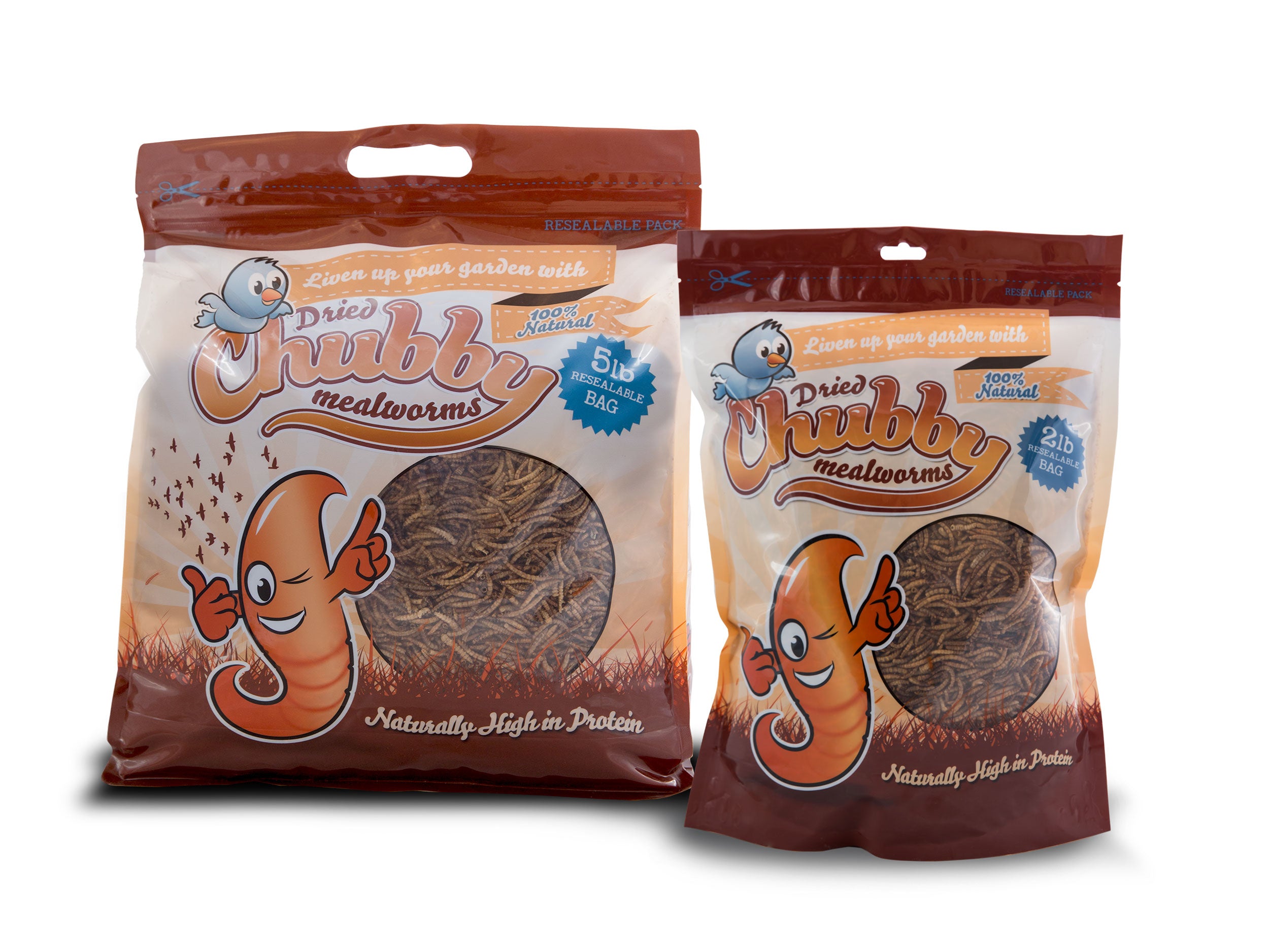 High Protein Mealworms For Bird, Duck Food, Bearded